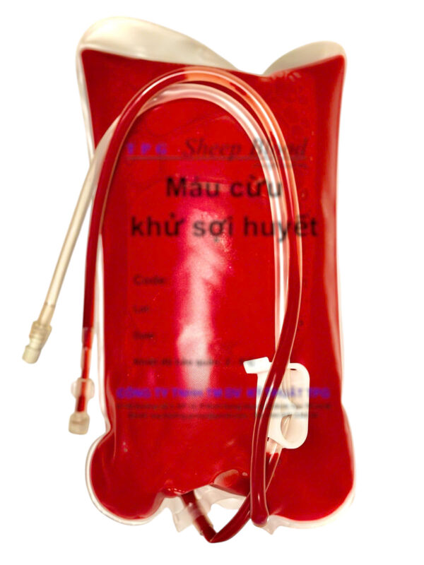 Máu cừu vi sinh 1Lit dạng túi